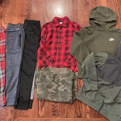 Boys Size 8 Clothing Lot: Nike, Columbia