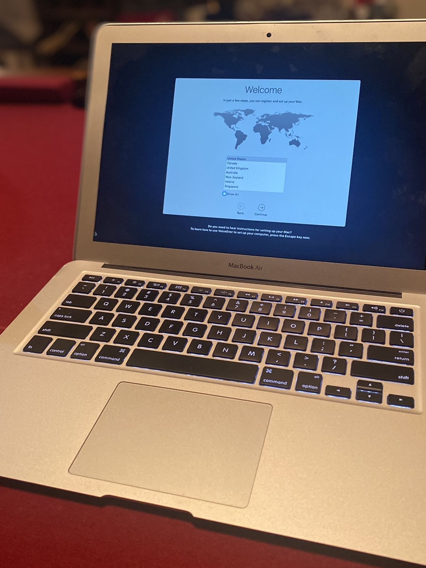 Late 2015 MacBook Air