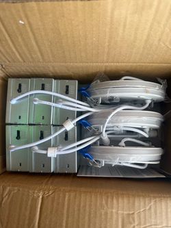 6pieces of lights slim LED 9w 75w 5cct color white