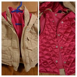 Gap 3-in-1 mid season jacket size 4-5