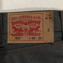 501s Levi’s Light Gray