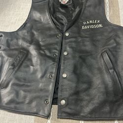 Harley Davidson Leather Vest