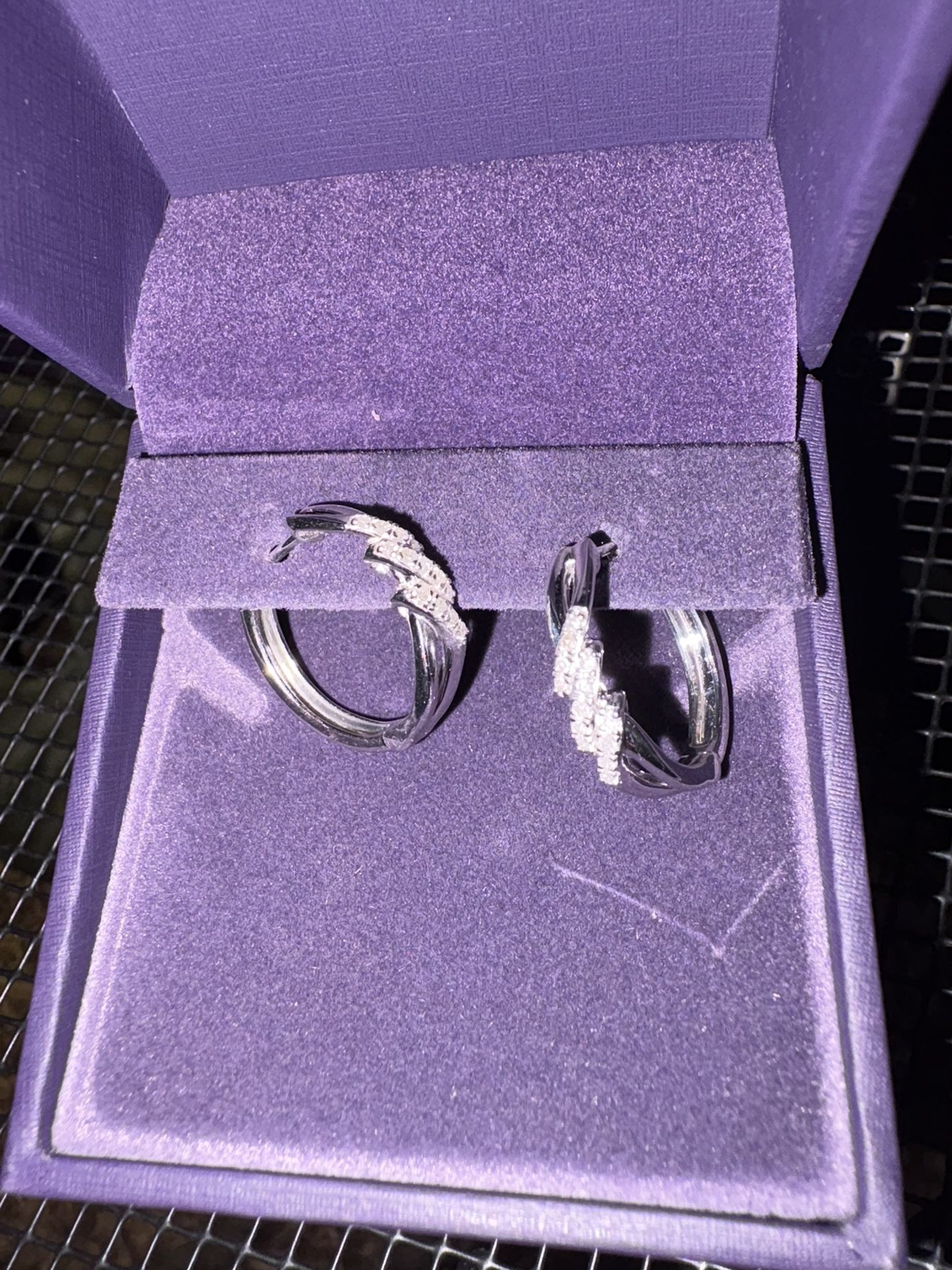 Silver Hoop Earrings