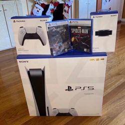 🔥🔥 Brand New Console Disc Version 2 Games + 1 Controller + The Charging Station Bundle 🔥🔥