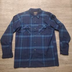 PENDLETON BOARD SHIRT LARGE SHADOW PLAID OG GANGSTER LOOK NOT