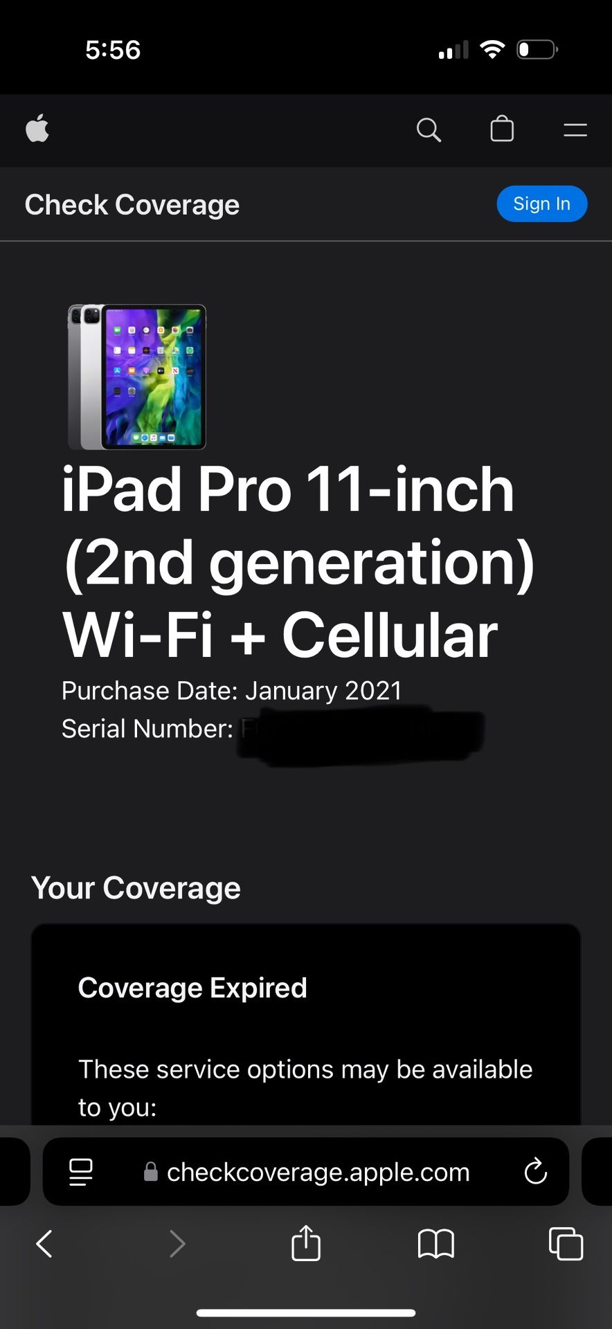 iPad Pro 11” (2nd Gen, 1TB, Wi-Fi + Cellular) + Magic Keyboard – Great Condition!