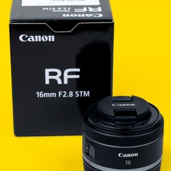 Canon RF 16mm 2.8 STM - Canon Full-Frame Wide Angle RF Lens