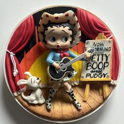 Betty Boop “Best L’il Cowgirl” Plate