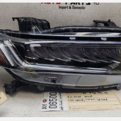 2018 - 2020 - 2021 - 2022 HONDA ACCORD RIGHT FULL LED HEADLIGHT OEM AY06500