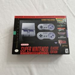 Super Nintendo SNES Classic Edition NEW Never Opened