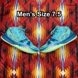Nike Kyrie 7 EP 'Special FX' DC0589-400 Men’s Size 7.5 Basketball Blue Shoes