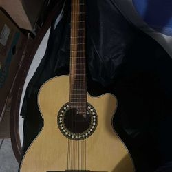 Vintage Acoustic Guitar 