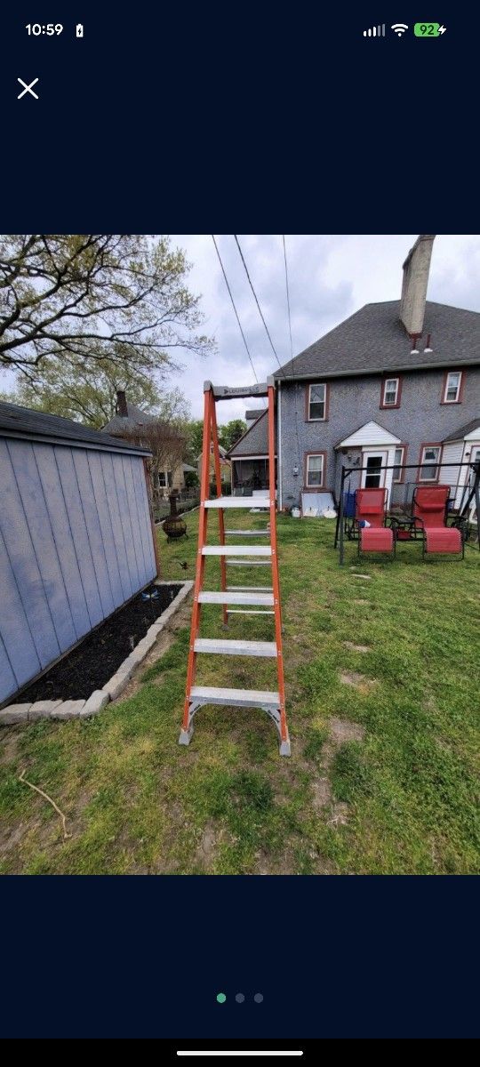 6 foot platform ladder