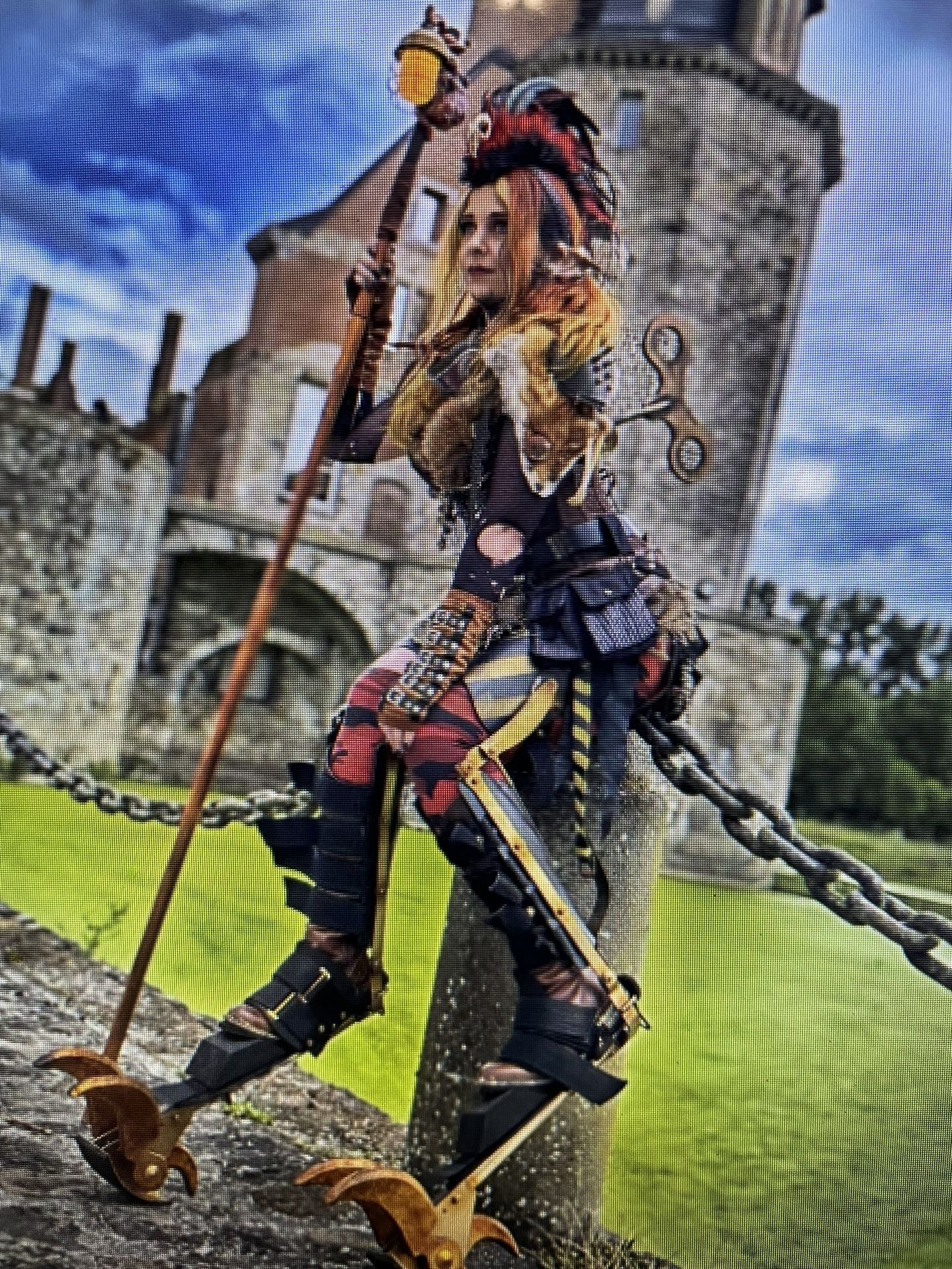 SALE $150 Free brown long hair Werewolf Costume Pants! Digilegs!!