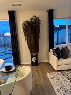 Large art piece plant