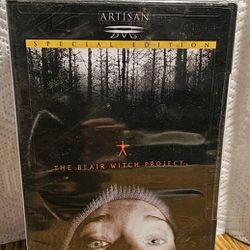 VTG 1999  NEW SEALED '" THE BLAIR WITCH PROJECT"   DVD MOVIE 