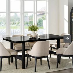Brand New 70” Dining Table (Still in Box) – Charcoal