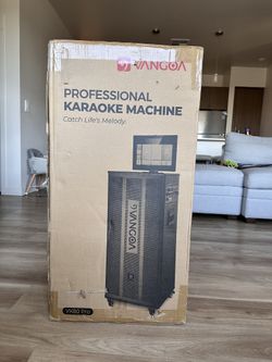 Karaoke Machine/ Party Speaker/ Lyrics & Display Screen