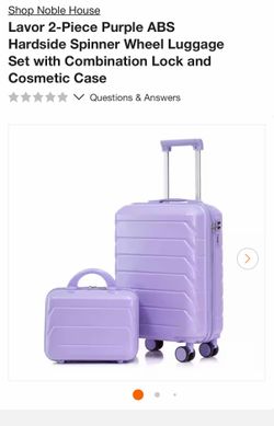 Luggage 2 piece with wheels