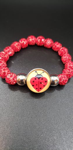Ladybug bracelet