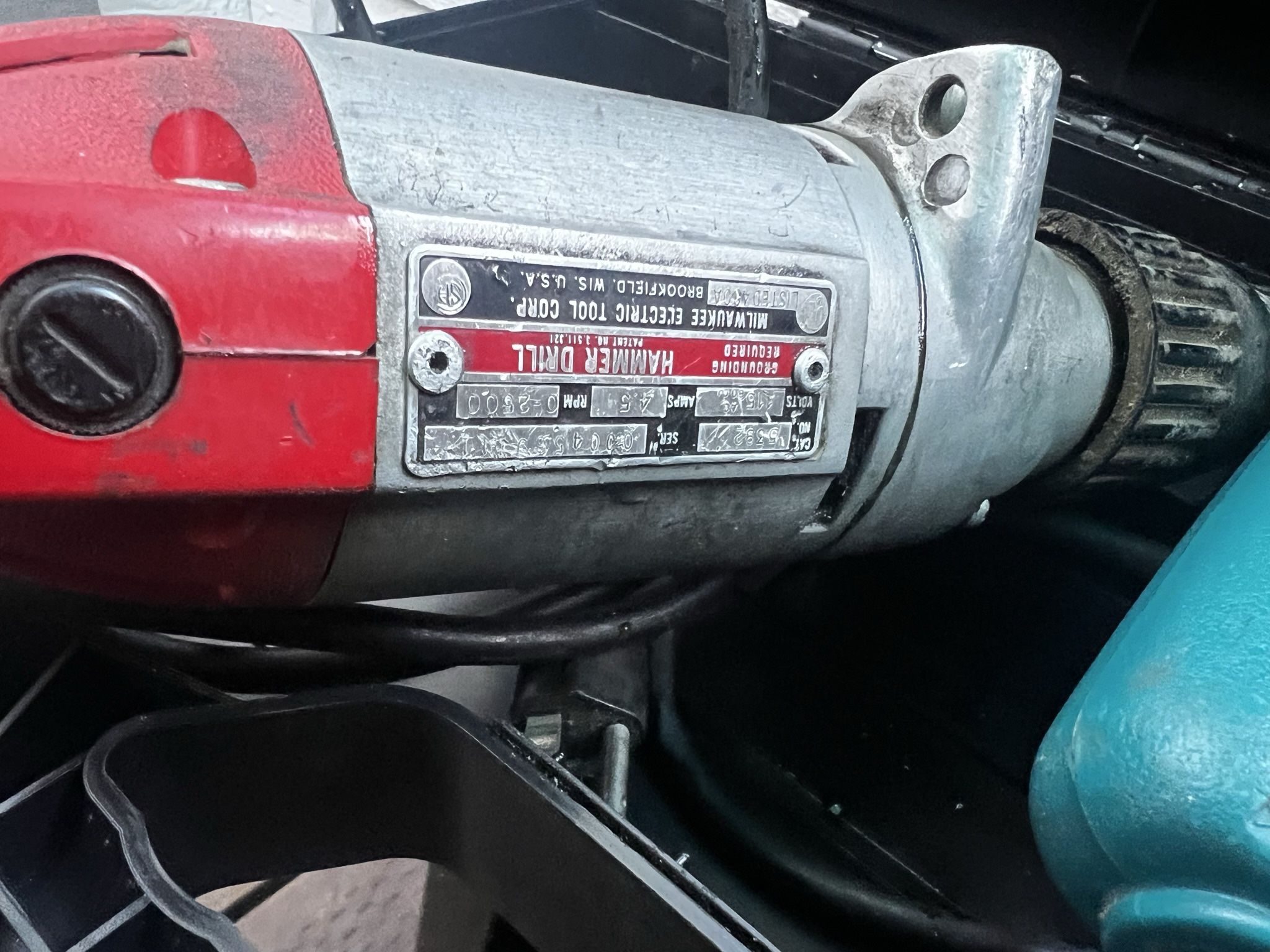 Milwaukee Hammer Drill