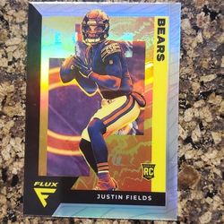 Justin Fields Football Card 