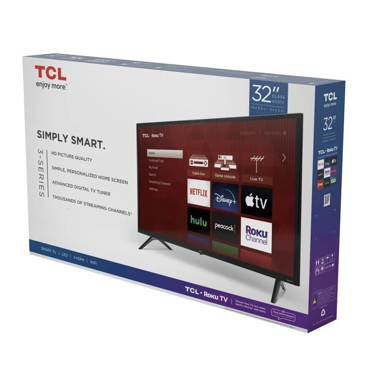 TCL ROKU TV 32”