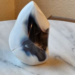 0.5 Lb (216g) Orca Agate Flame Quartz Crystal 