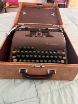 Old typewriter