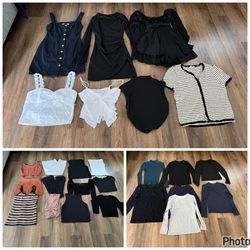 Medium, 25 pieces women clothing bundle
