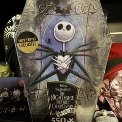 The Nightmare Before Christmas 25 Years Jack Skellington Puzzle