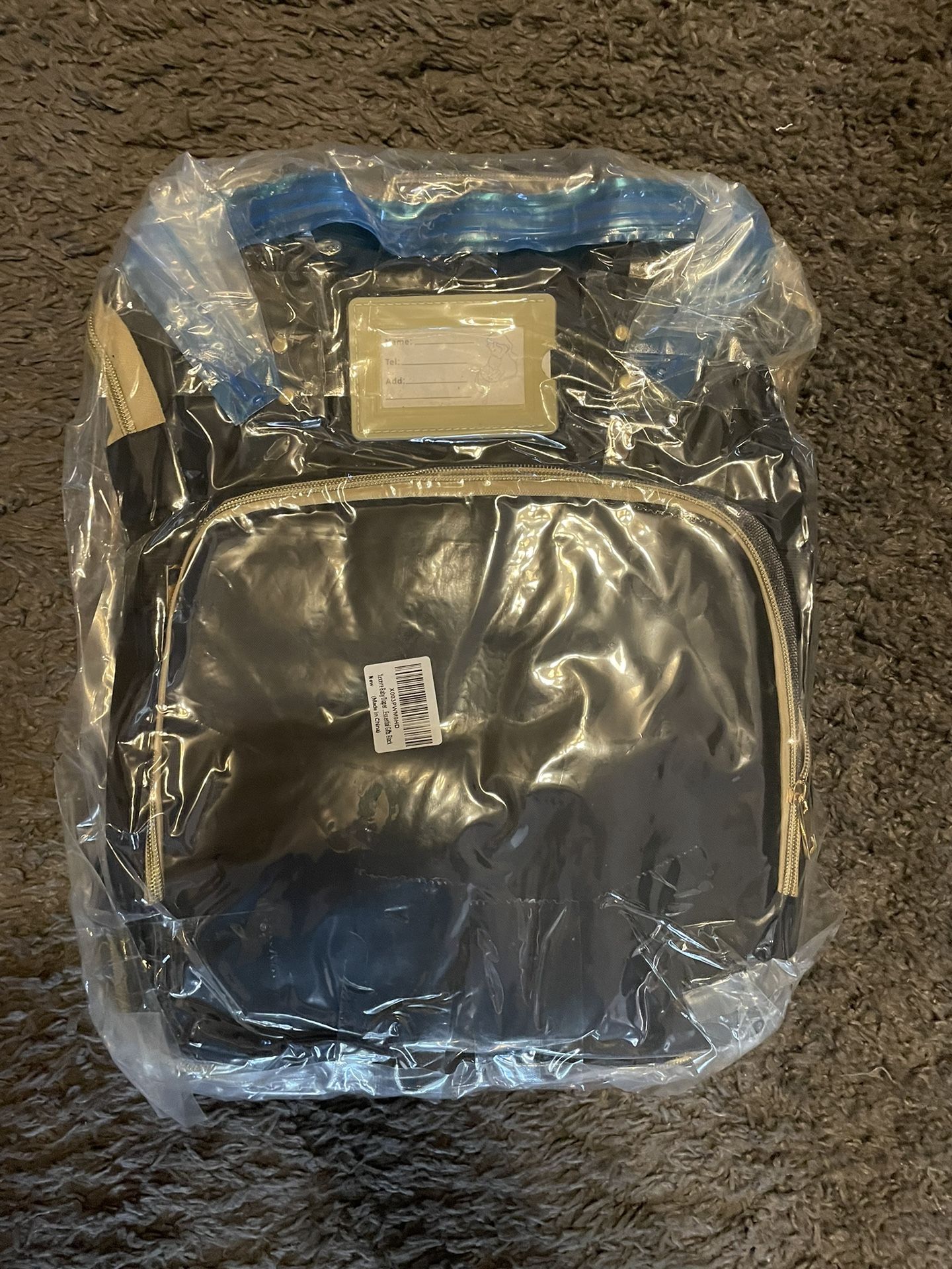 Diaper Bag And Baby Care Kit 