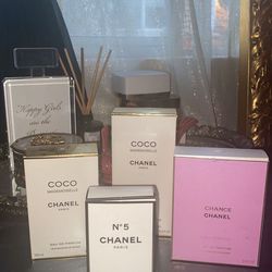 4 Chanel Perfume Boxes
