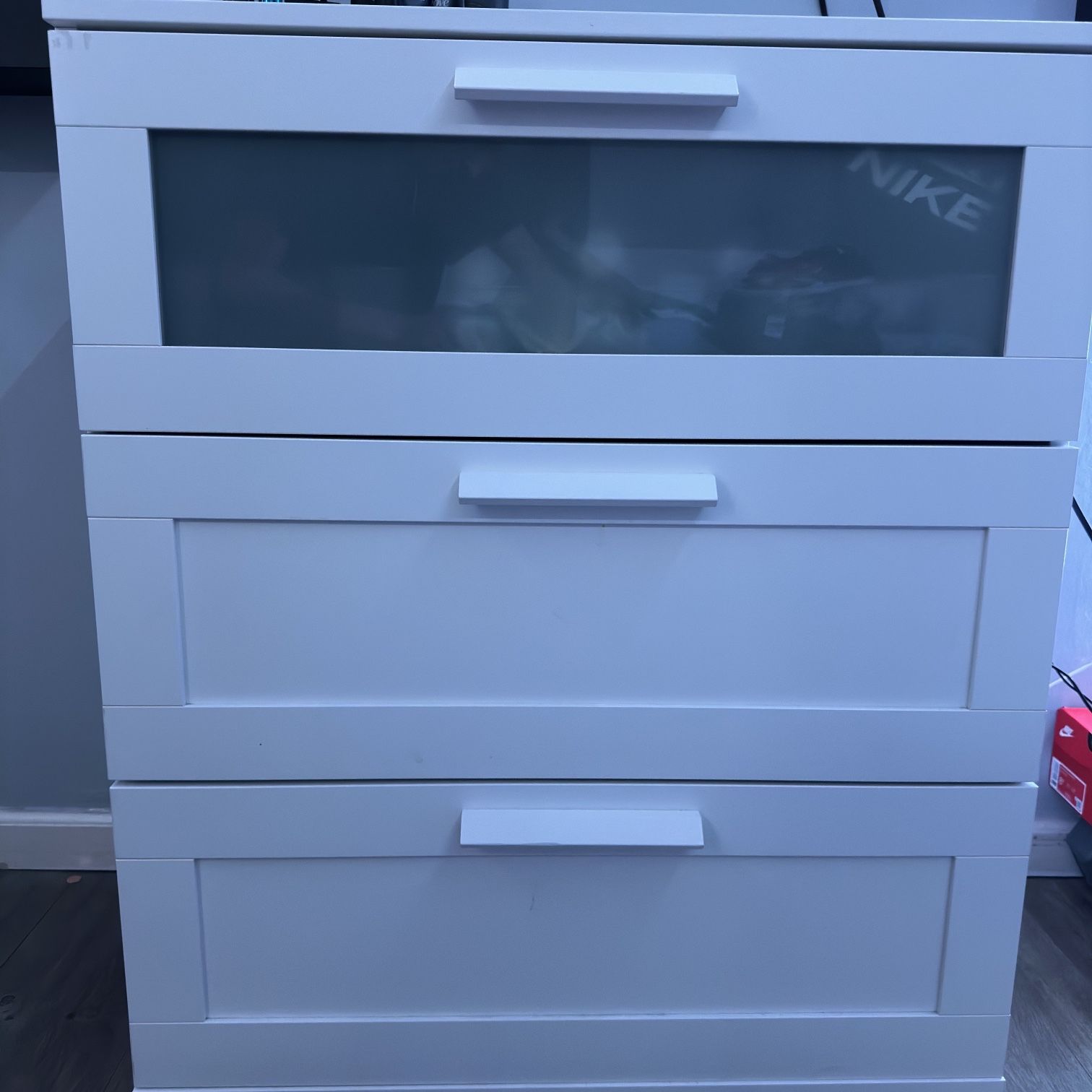 brimnes blue dresser IKEA Brimnes 3 Drawers Dresser