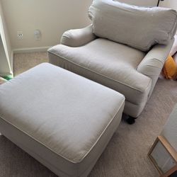 Chair & Ottoman 