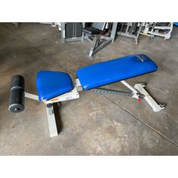 ProMaxima Commercial Ab/ Decline/Flat /Incline/Shoulder Press Weight Bench