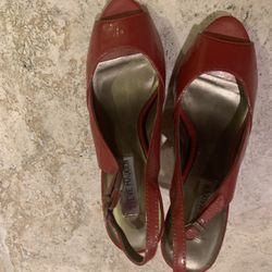 Steve Madden Women Red Shoes Size 7