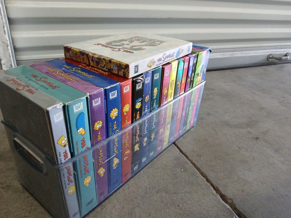 Simpsons DVD Sets 1 - 17 & 20