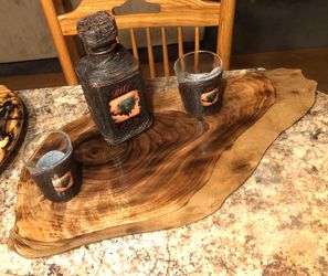 Black Walnut Display Tray