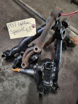 1937 Cadillac Spindles