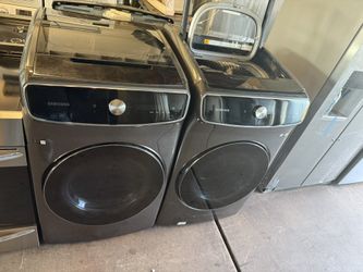 Double Washer And Double Dryer Samsung