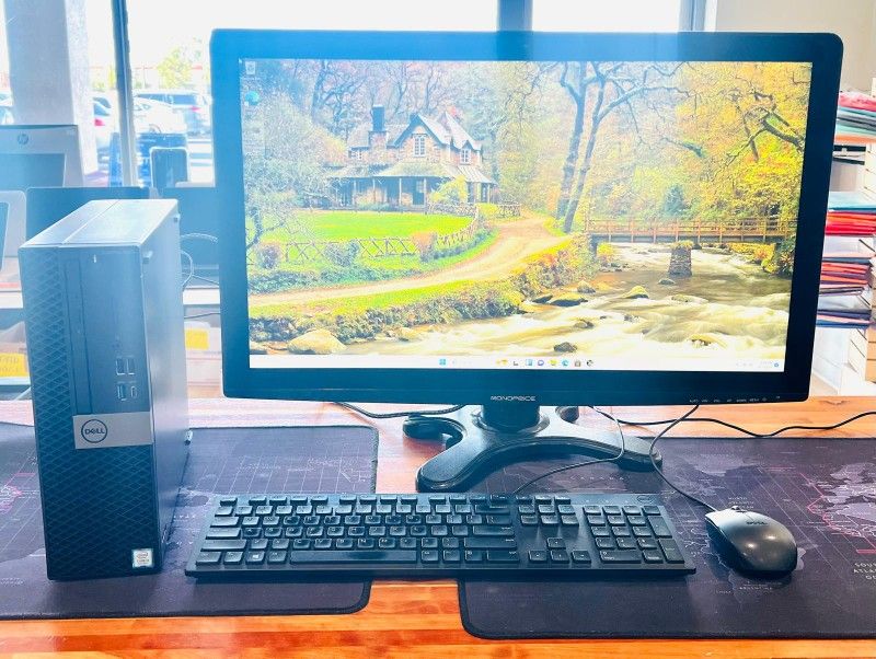 Dell Optiplex 5060 PC Tower Core i5-8500 3.0Ghz 8GB 256GB SSD Window 11 Pro!!!