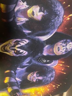KISS concert t-shirt