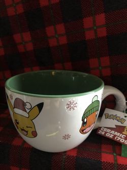 Pokémon Christmas Soup Mug