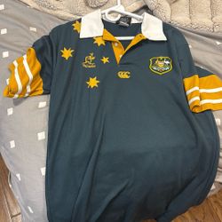 Vintage Australian Wallabies Rugby Jersey