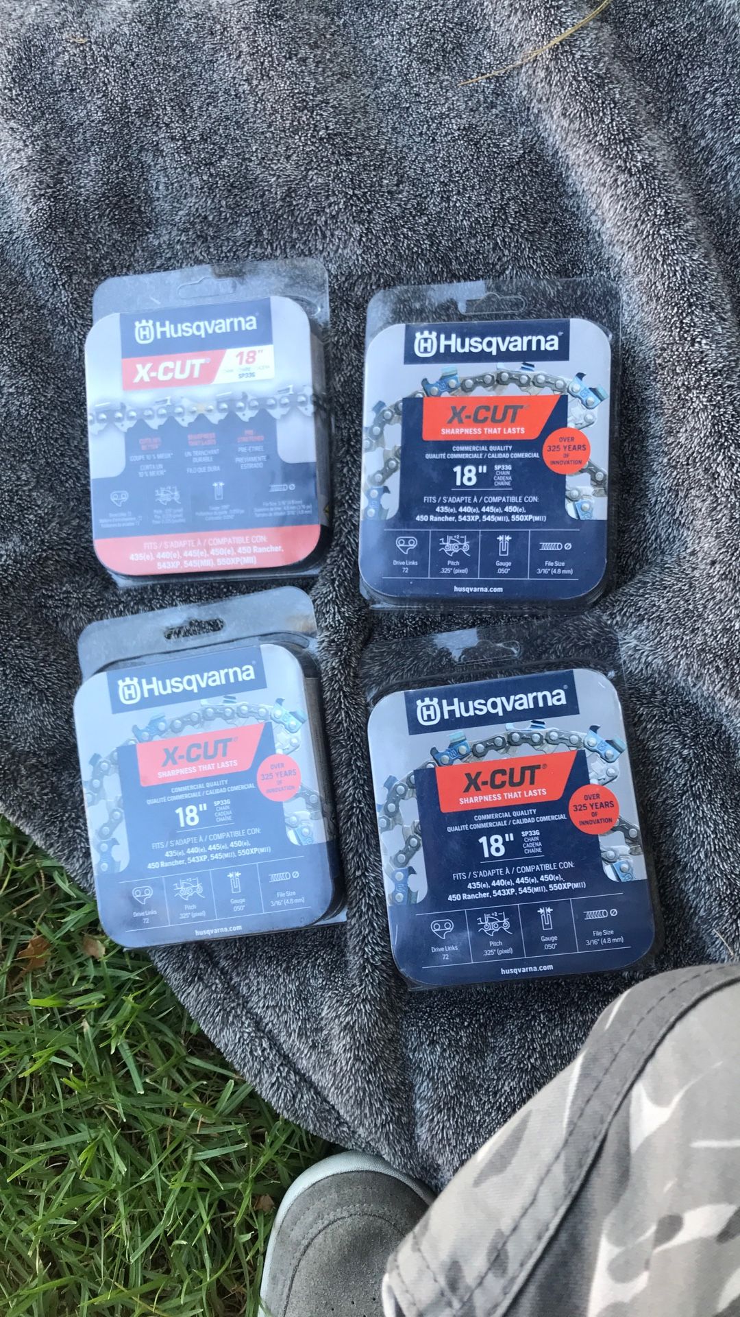 Husqvana 18” Chainsaw Chain