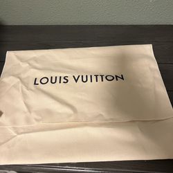 Louis Vuitton dust bag and box