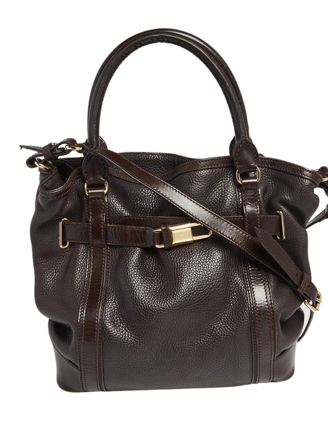 Burberry Golderton Brown Leather Tote Shoulder and Hand Bag. Perfect and excellent condition condition