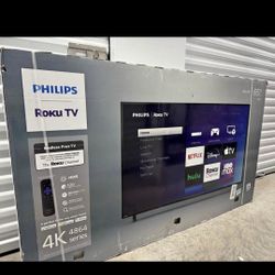 65” Philips Smart 4K Led Uhd Tv 