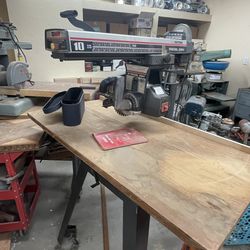 Vintage Craftsman 10” Radial Arm Saw – USA Made (Model 113)